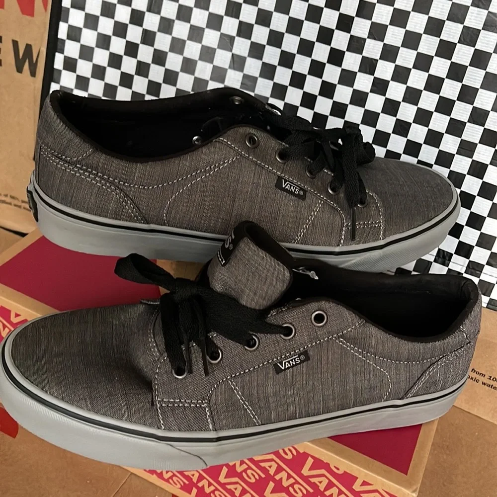 Vans Bishop F14 Textile Black/Grey Men’s sneakers - Picture 11 of 16